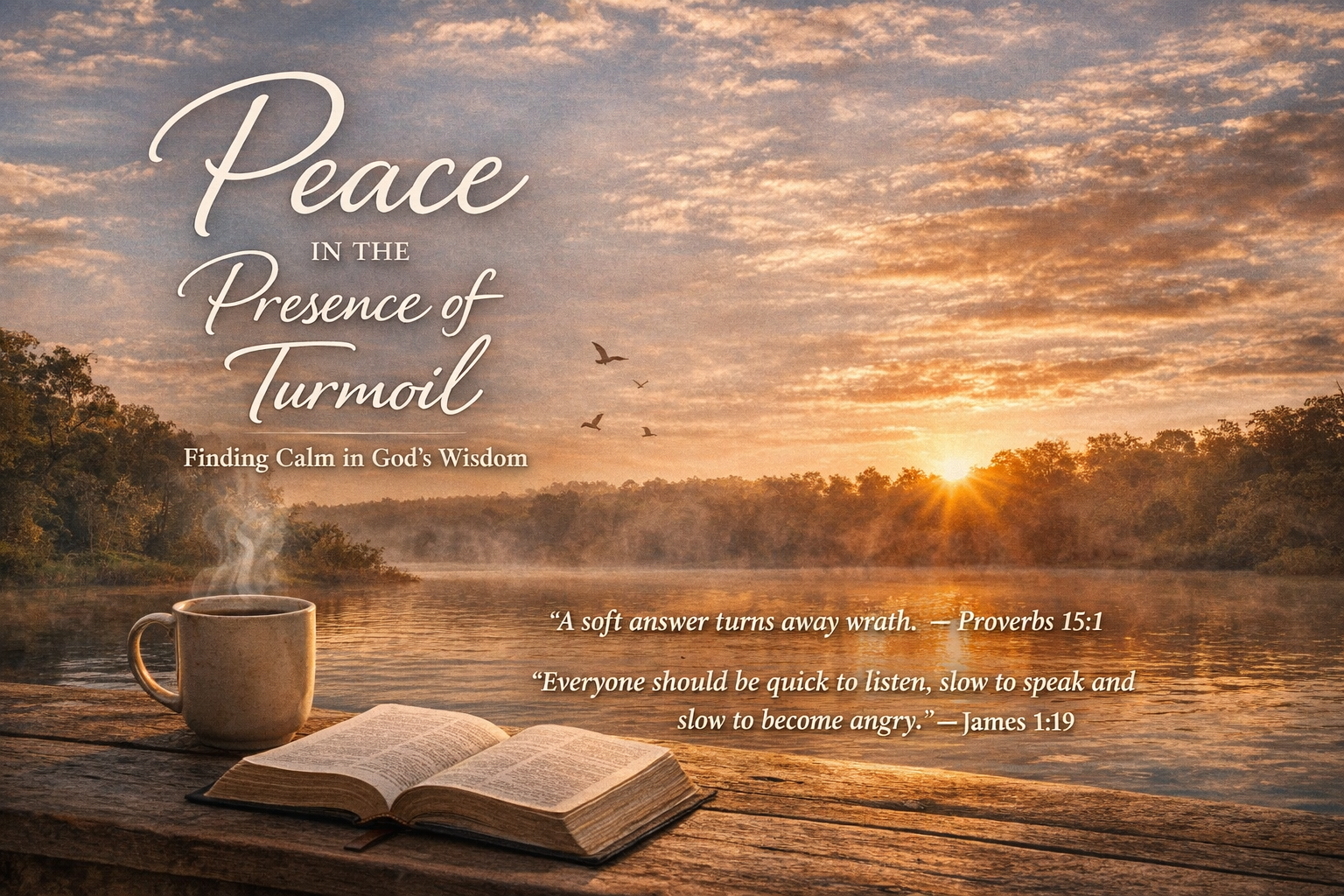 Peace in the Presence of Turmoil