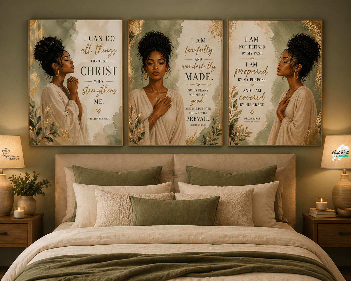 Graceful Reflections Wall Art Set