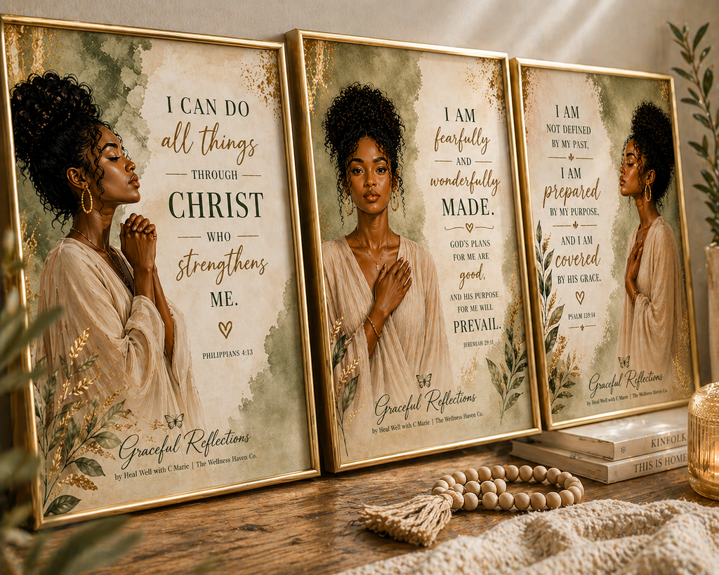 Graceful Reflections Wall Art Set