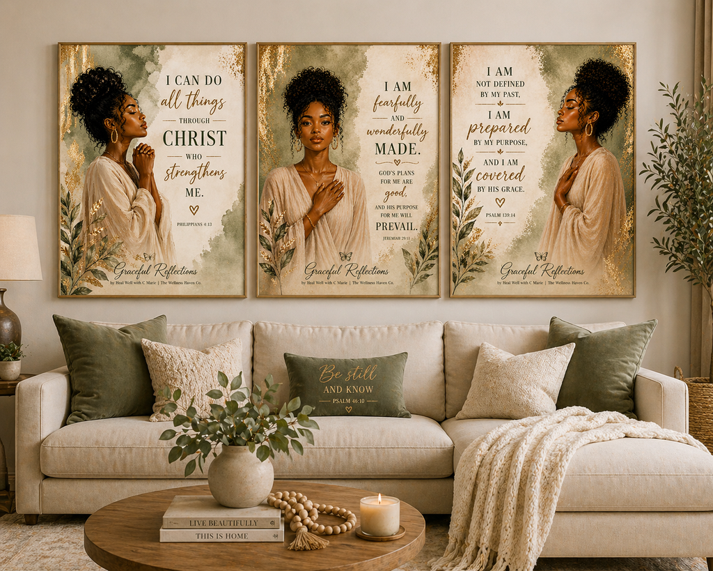Graceful Reflections Wall Art Set