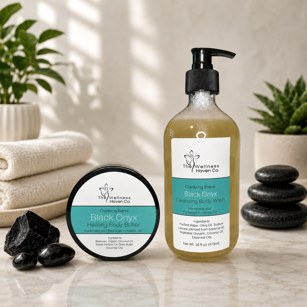Healing Body Butter + Wash Bundle