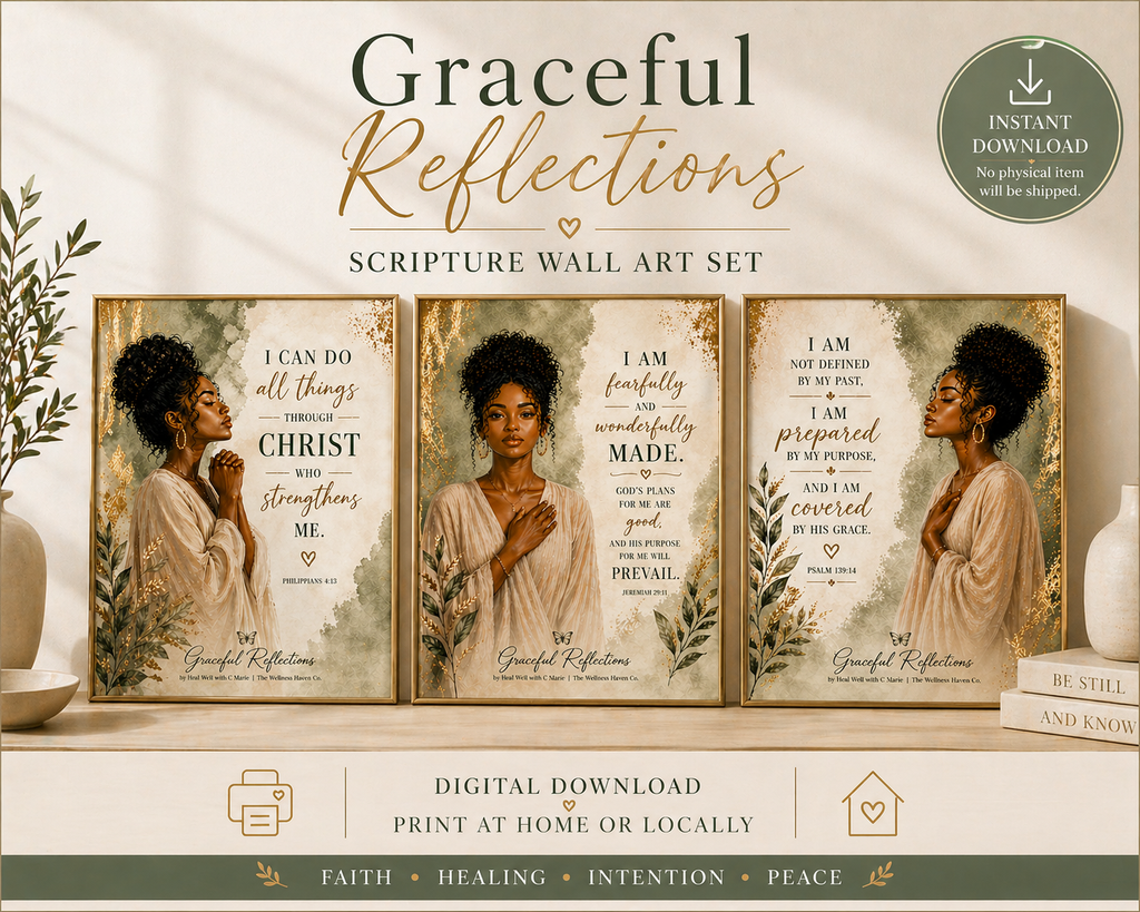 Graceful Reflections Wall Art Set